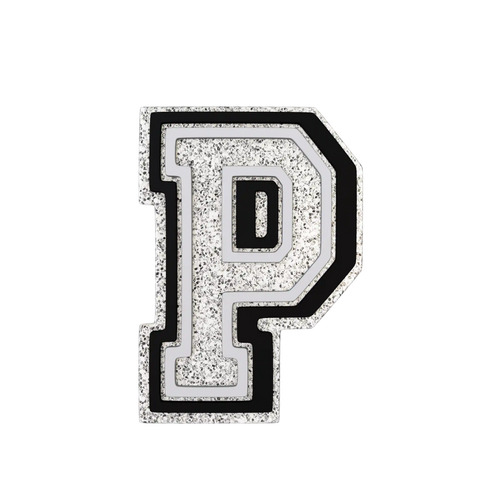 Budz | Silver Letter P