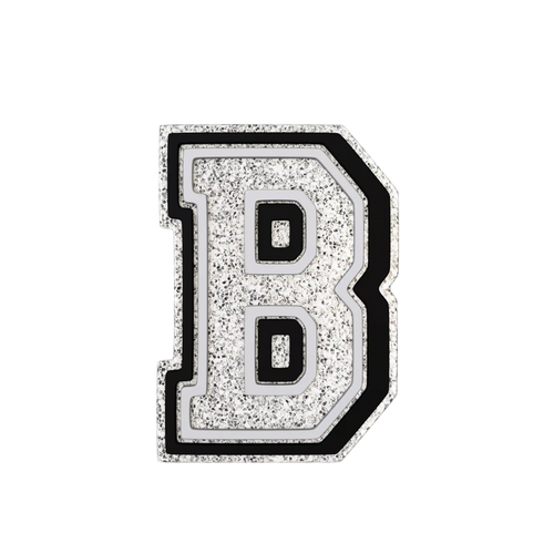 Budz | Silver Letter B