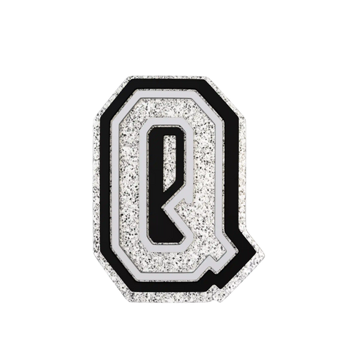 Budz | Silver Letter Q