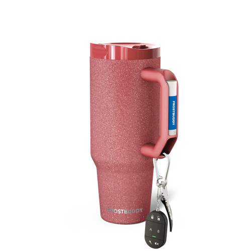 Thicc Buddy 40oz | Burgundy Glitz