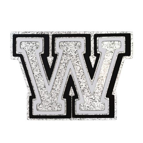 Budz | Silver Letter W
