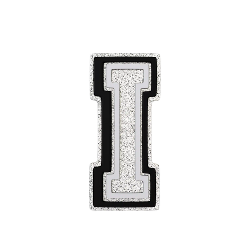 Budz | Silver Letter I
