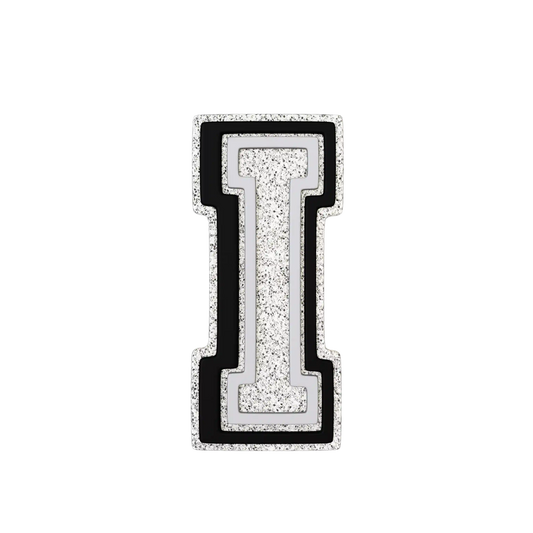 Budz | Silver Letter I